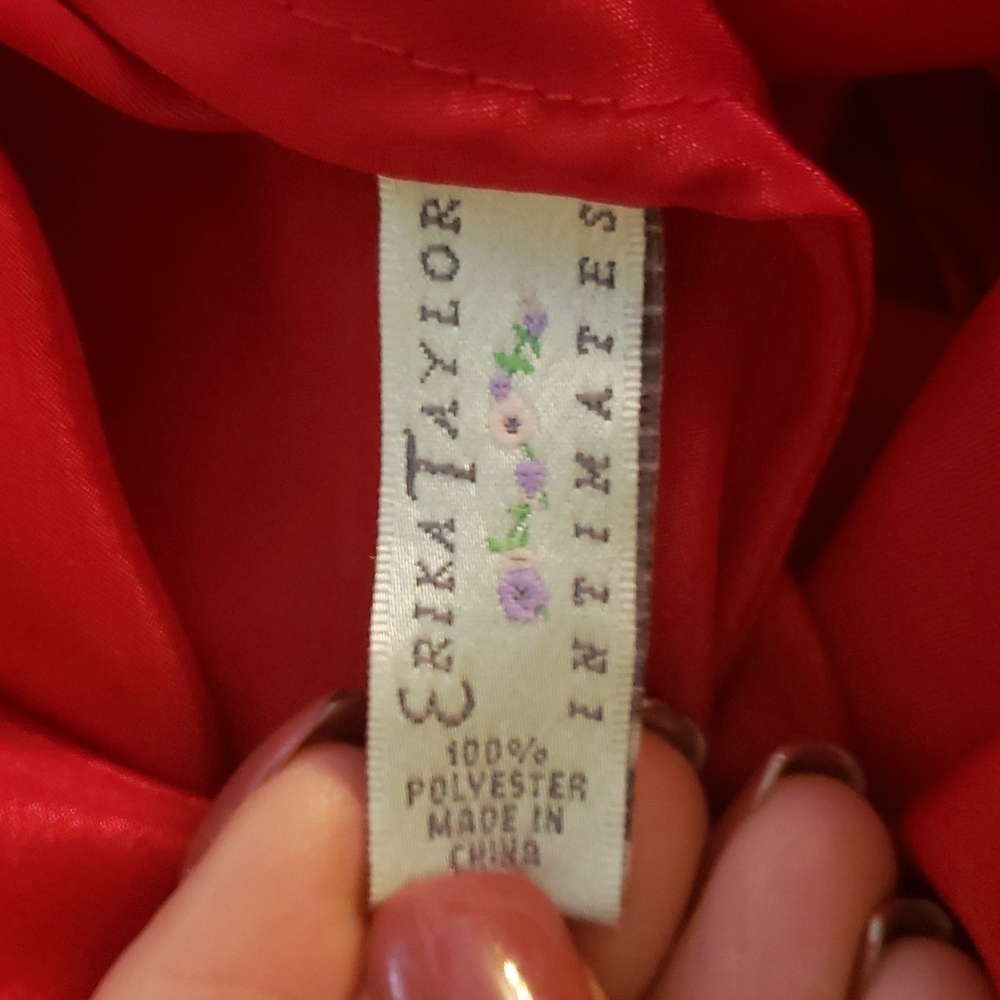 Erica Taylor Red Slip Shorts Size XL - Picture 4 of 5
